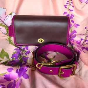 COACH 1941 Limited Edition Dinky Dark Teak Multi Shoulder Crossbody Bag NWT